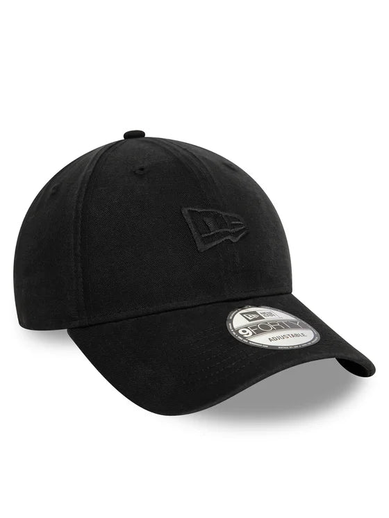 New Era All Black Tonal Flag 9FORTY Adjustable Cap
