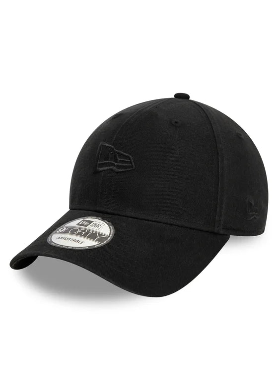New Era All Black Tonal Flag 9FORTY Adjustable Cap