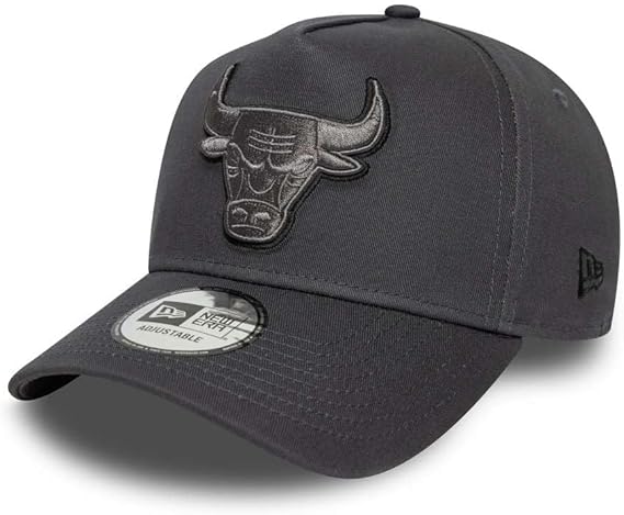New Era Chicago Bulls Black 9FORTY Adjustable Cap