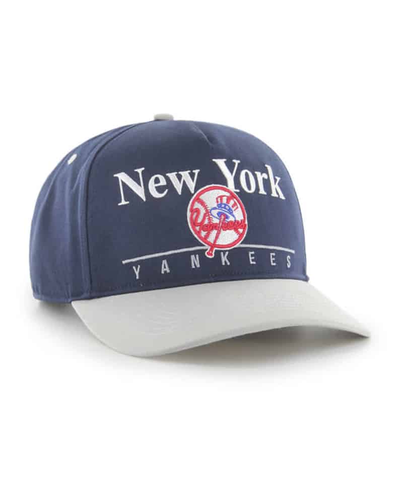 ’47 Brand New York Yankees MVP Adjustable Cap – Navy/Grey