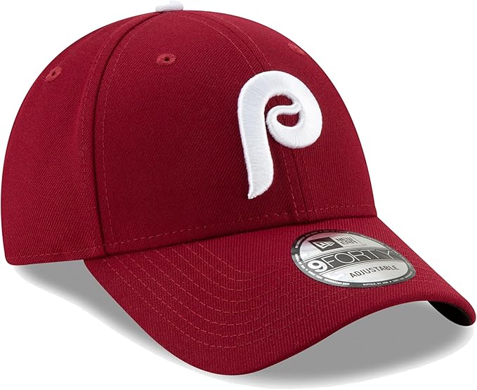 New Era Philadelphia Phillies 9Twenty Adjustable Cap – Burgundy