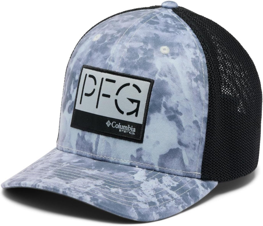 Columbia® PFG Mesh Trucker Cap – Blue Digital Camo