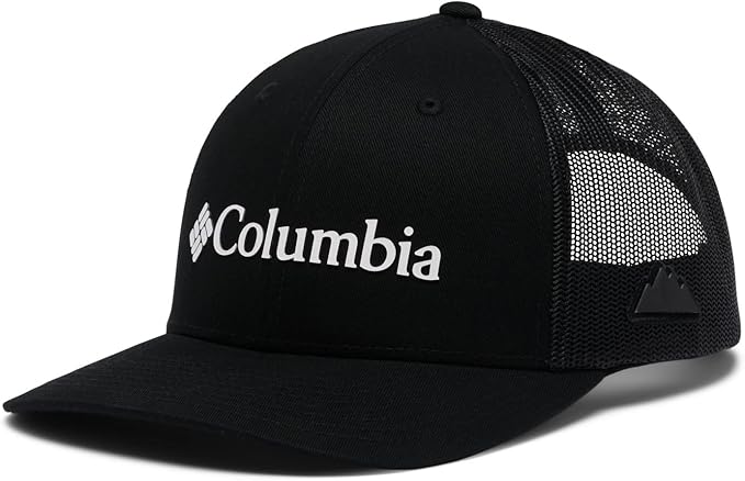 Columbia® Mesh Snapback Cap – Black