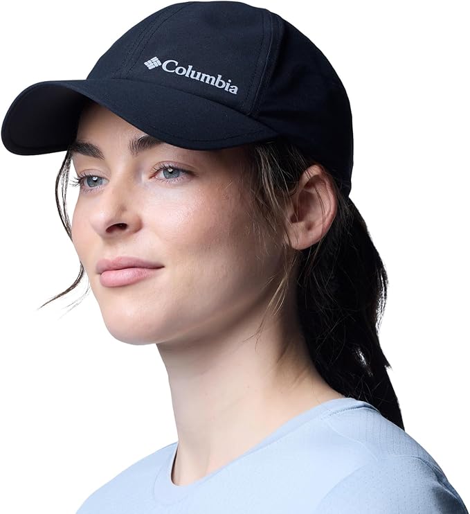 Columbia® Black Performance Cap – Lightweight Breathable Fit
