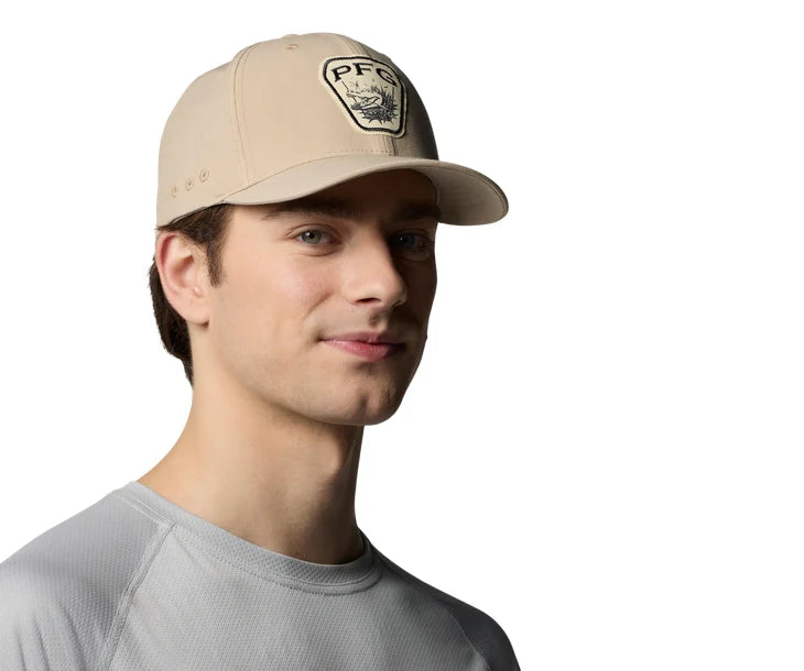 Columbia® PFG Badge Cap – Khaki