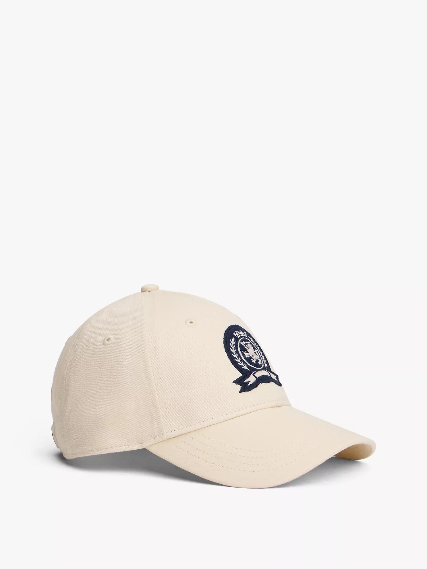 Tommy Hilfiger® Crest Embroidered Baseball Cap – Off-White