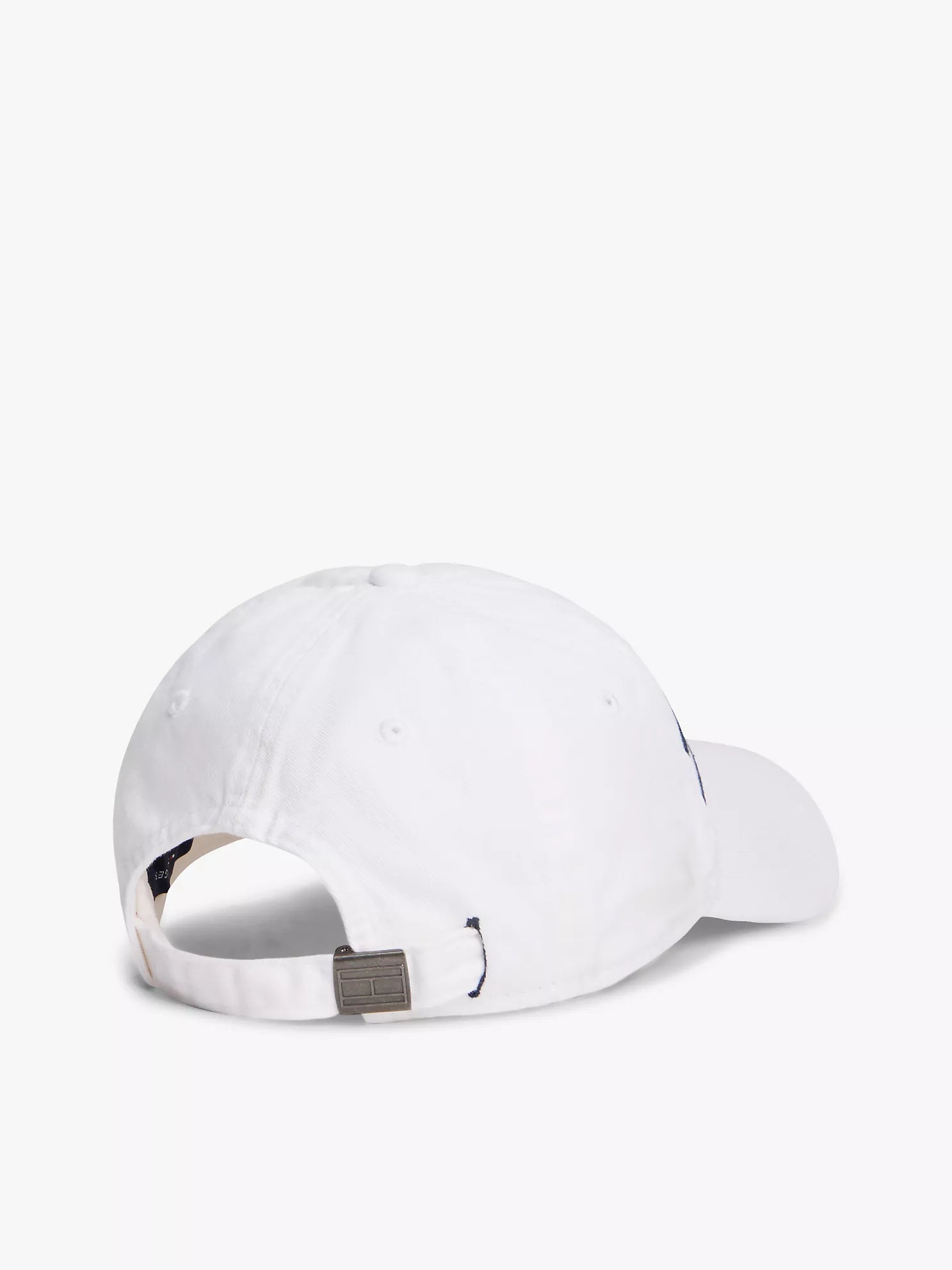 Tommy Hilfiger® Classic Stripe Logo Baseball Cap – White