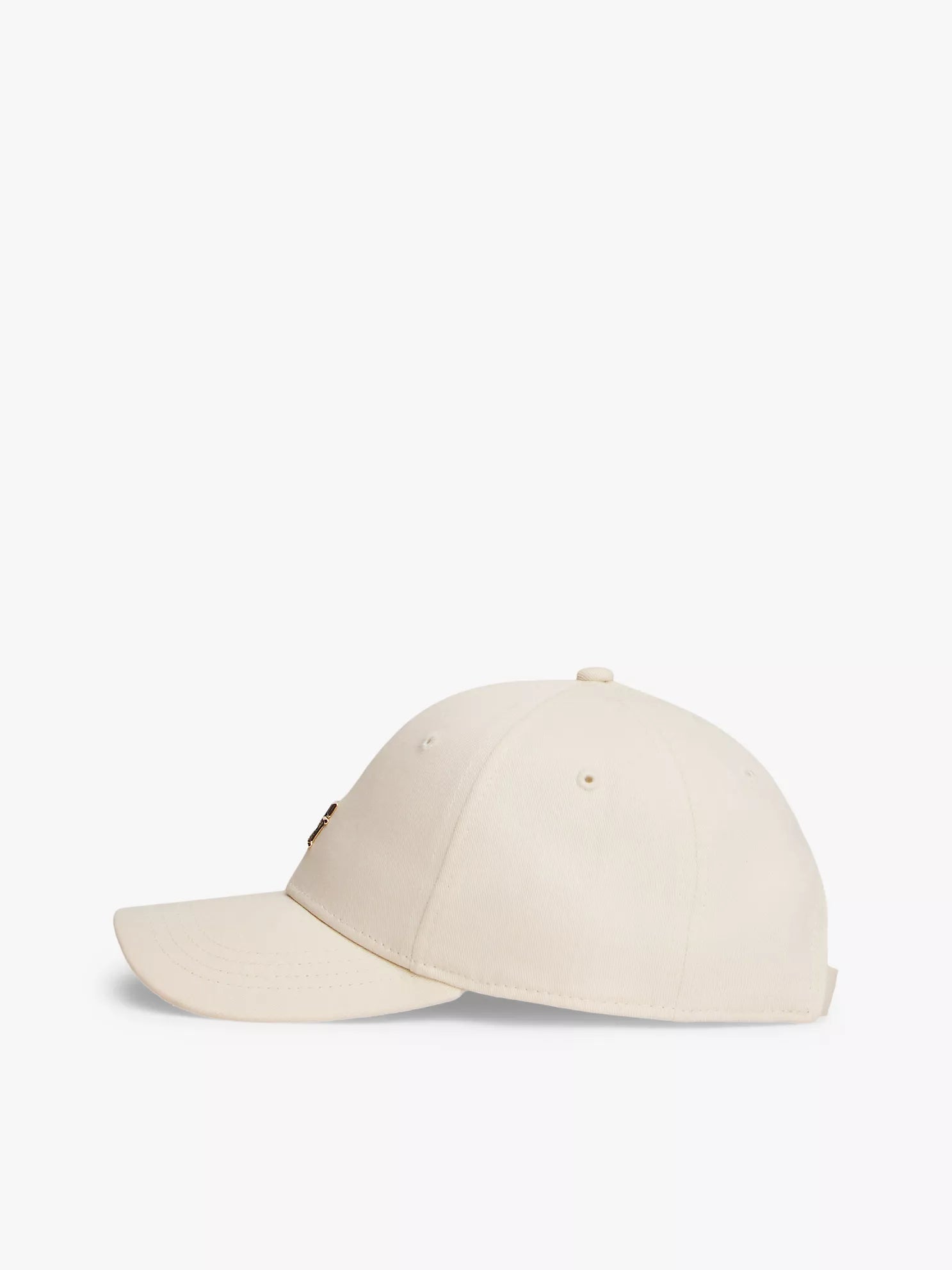 Tommy Hilfiger® TH Metal Logo Baseball Cap – Beige