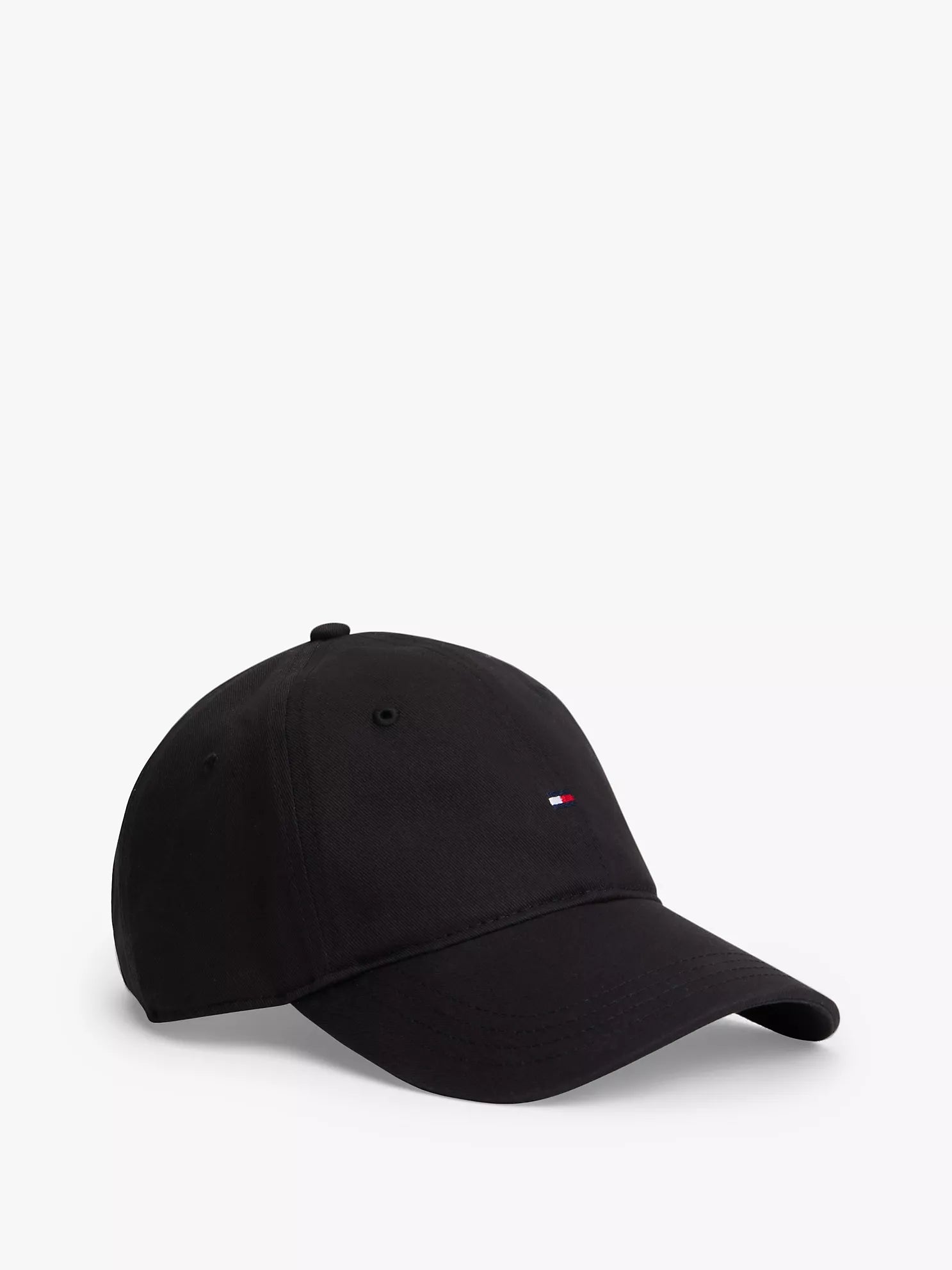 Tommy Hilfiger® Iconic Mini Flag Baseball Cap – Black