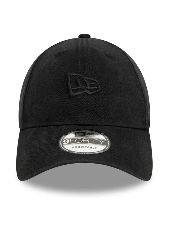 New Era All Black Tonal Flag 9FORTY Adjustable Cap