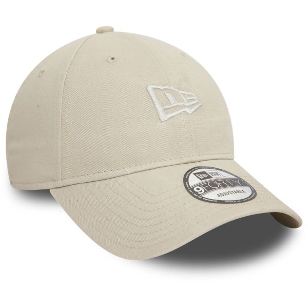 New Era 9FORTY Strapback Cap — Stone Beige