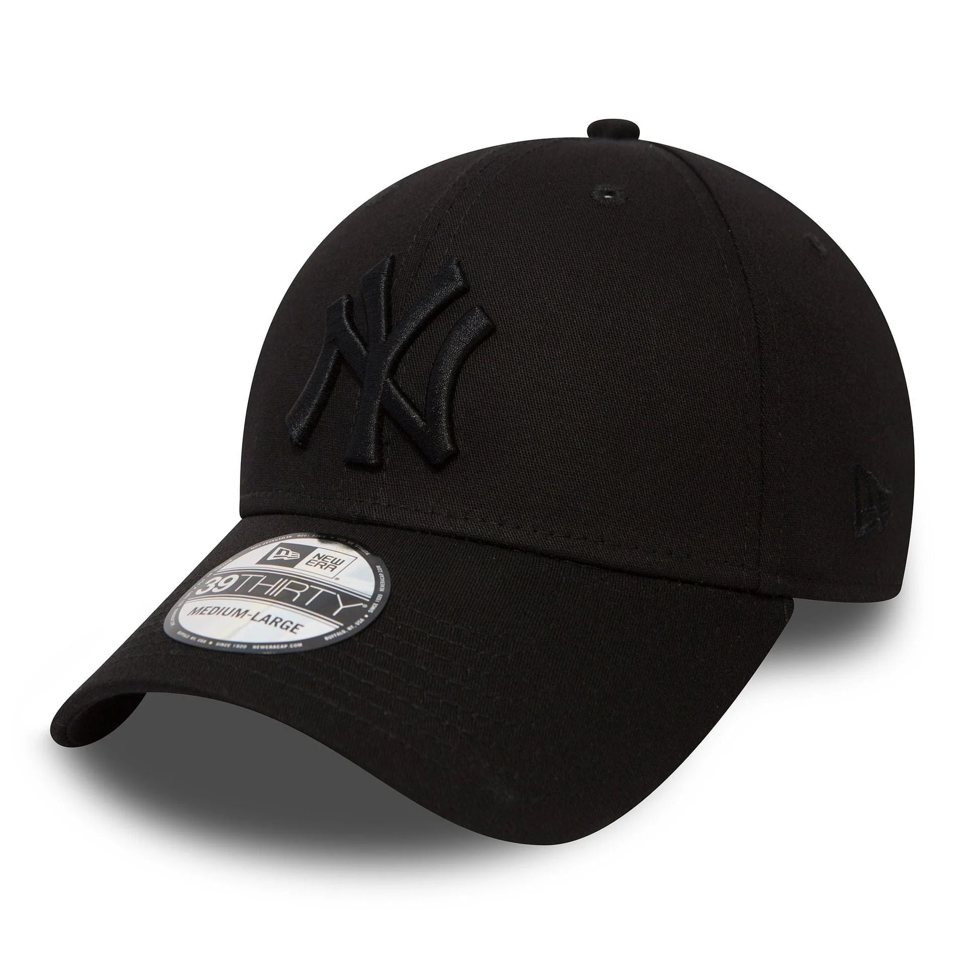 New Era 9FORTY NY Yankees Black on Black Adjustable Cap