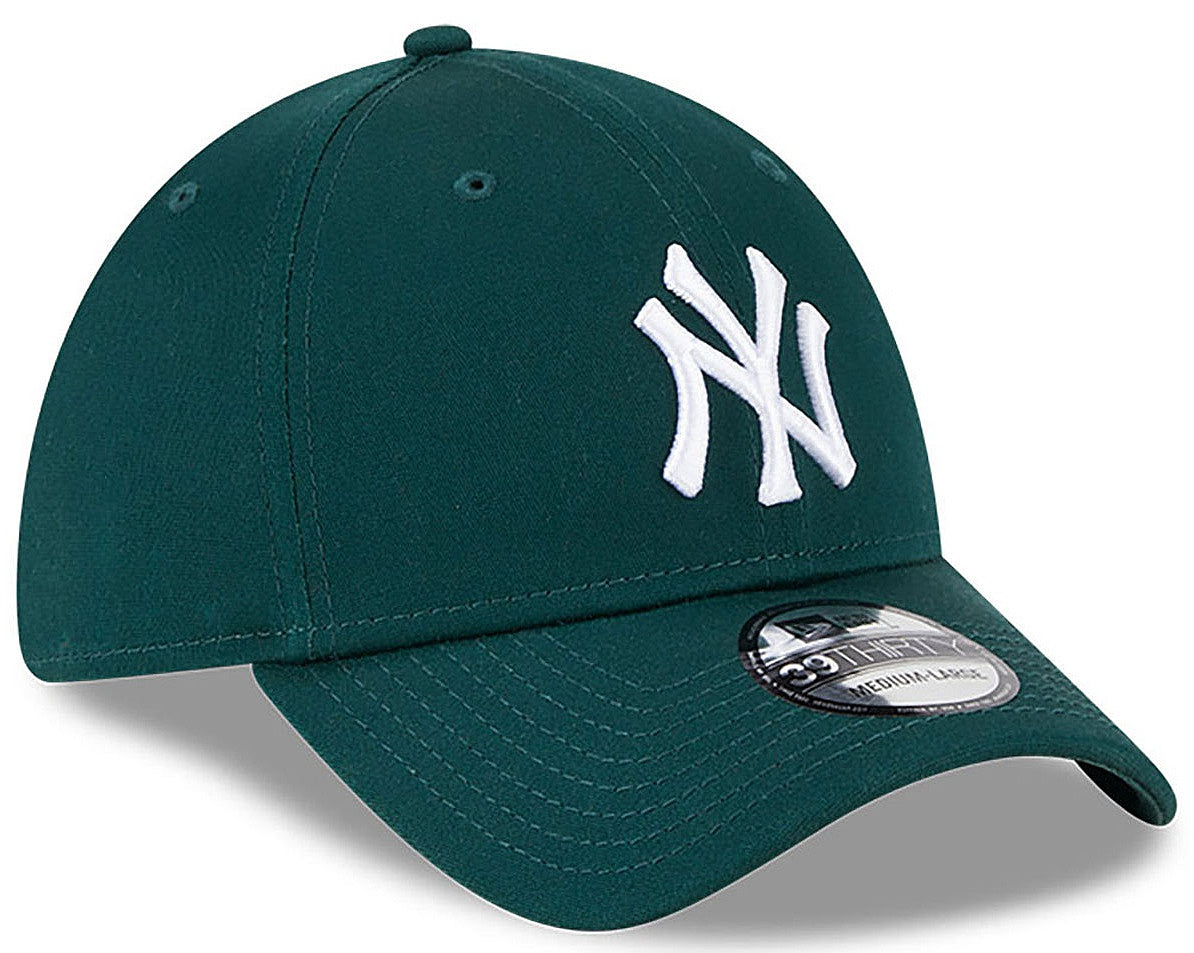 New Era Unisex MLB 39THIRTY League Basic Cap – New York Yankees (Dark Green)