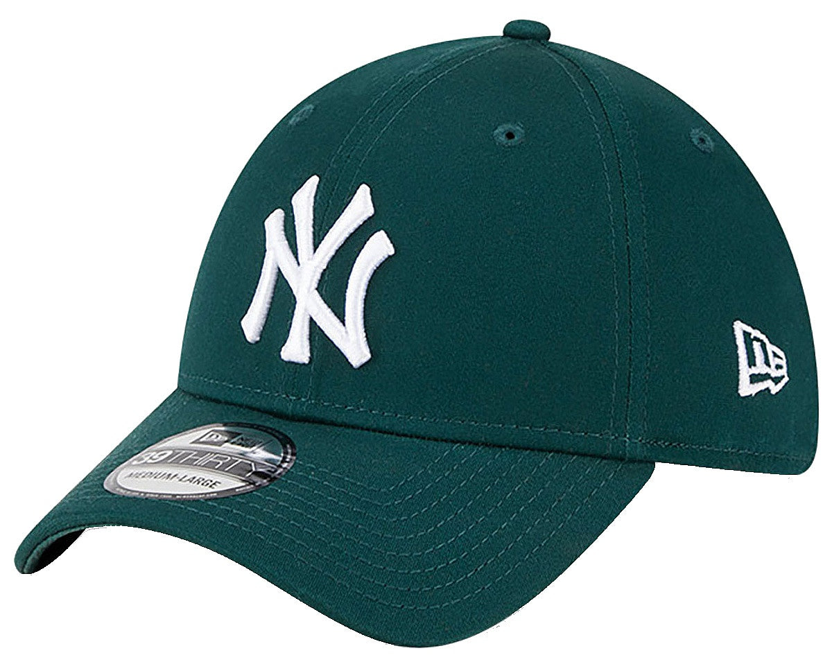 New Era Unisex MLB 39THIRTY League Basic Cap – New York Yankees (Dark Green)