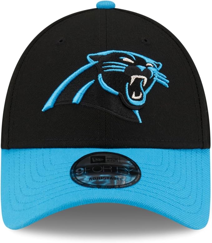 New Era Carolina Panthers 9Twenty Adjustable Cap – Black/Blue