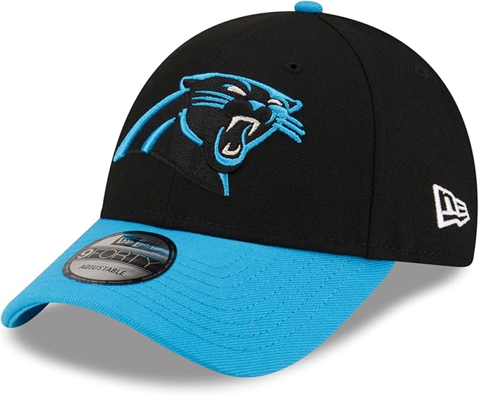 New Era Carolina Panthers 9Twenty Adjustable Cap – Black/Blue