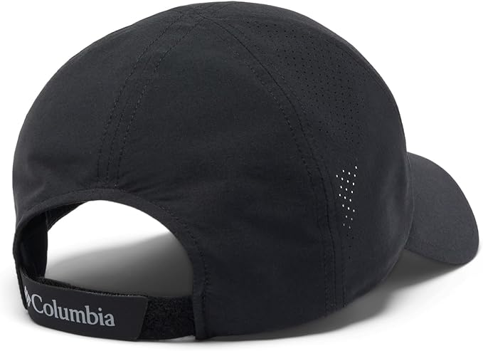 Columbia® Black Performance Cap – Lightweight Breathable Fit
