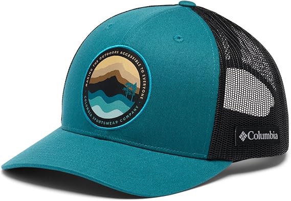 COLUMBIA® TEAL OUTDOOR TRUCKER – MESH SNAPBACK