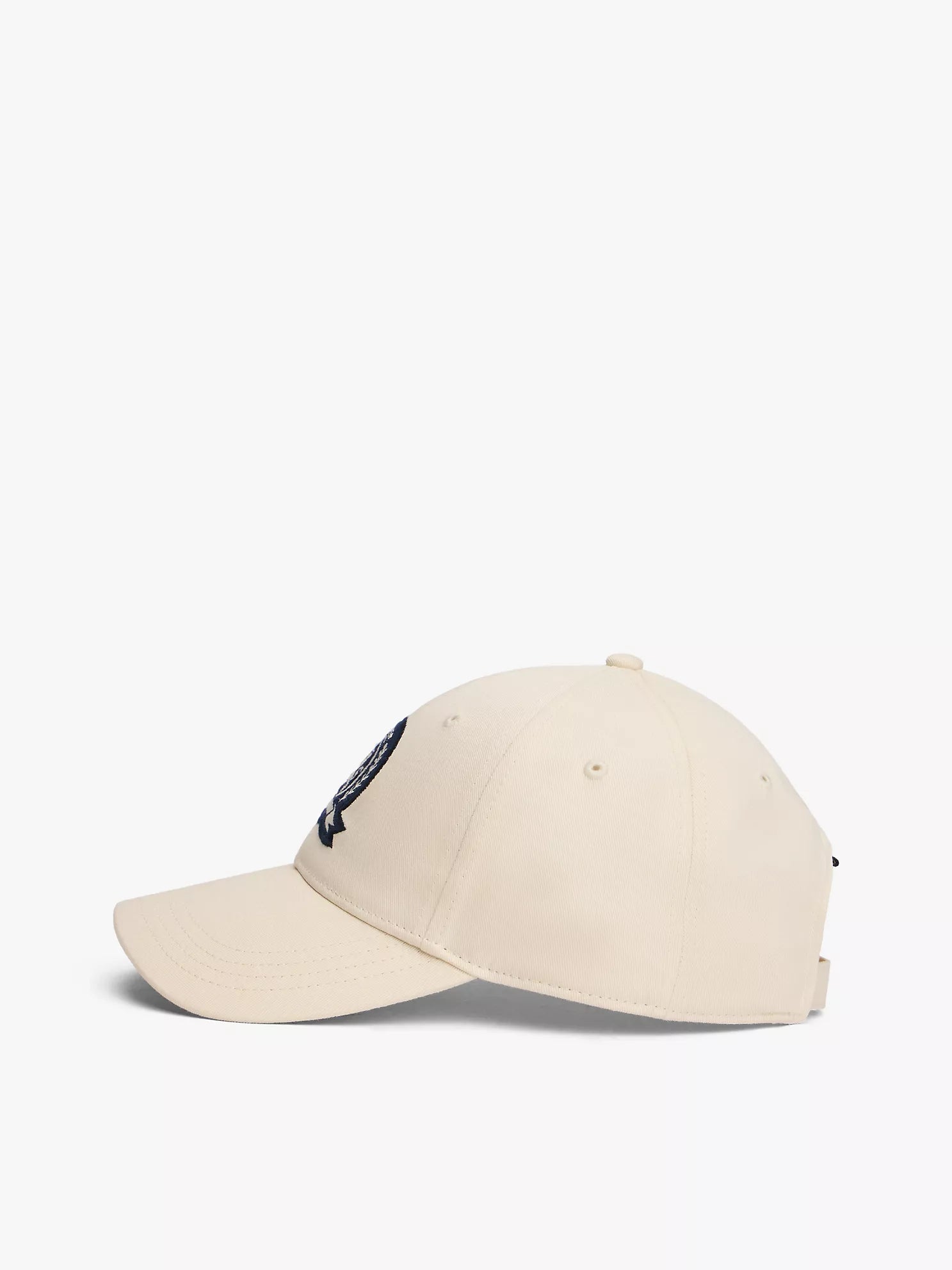 Tommy Hilfiger® Crest Embroidered Baseball Cap – Off-White